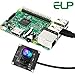 ELP 1080P 120fps USB Camera Module for Computer 11.6mp Lightburn Camera Mini UVC USB2.0 High Speed PC Camera Wide Angle USB Security Web Camera Board for Laptop (100° no Distortion Lens)