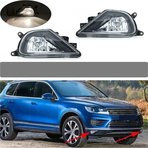 Phare antibrouillard Touareg 2016-2018 optique avant haute performance 7P6941699G