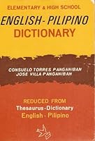 Elementary & High School English-pilipino Dictionary 9710817574 Book Cover