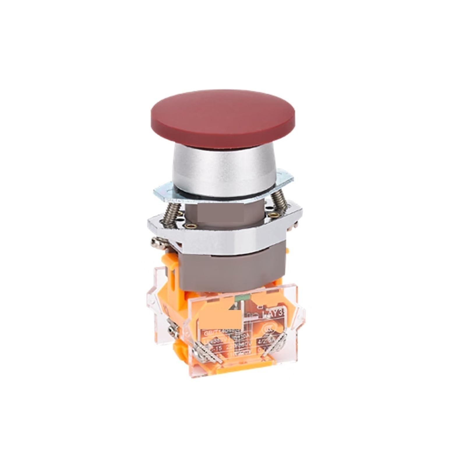 LAY39-11XB/2 Pulsante Senza Luce