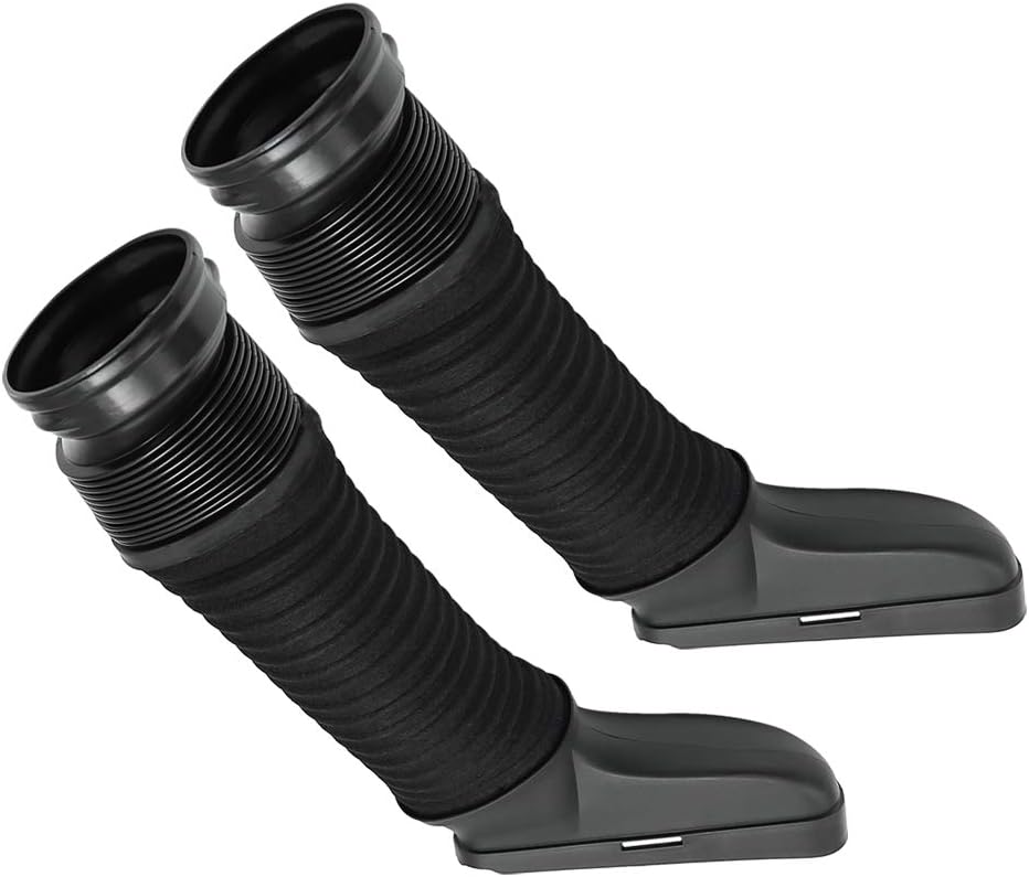 Anxingo Air Intake Duct Hose 2720903582 2720903682 Replacement for Mercedes-Benz W204 W212 C300 C350 E350, Shroud To Air Filter Housing (Left + Right)