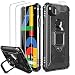Produktbild Milomdoi [Hülle mit 4 Stücks] Hülle für Google Pixel 4A + 2 Stücks HD Schutzfolie + 2 Stücks Kamera Schutzfolie, [Antikollisions ] 360 Grad Cover Magnetische TPU Silikon Schutzhülle-Schwarz