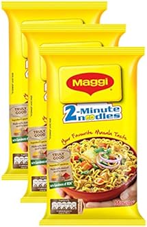 Maggi 2 Minute Instant Noodles - Masala, 140g (Pack of 3)
