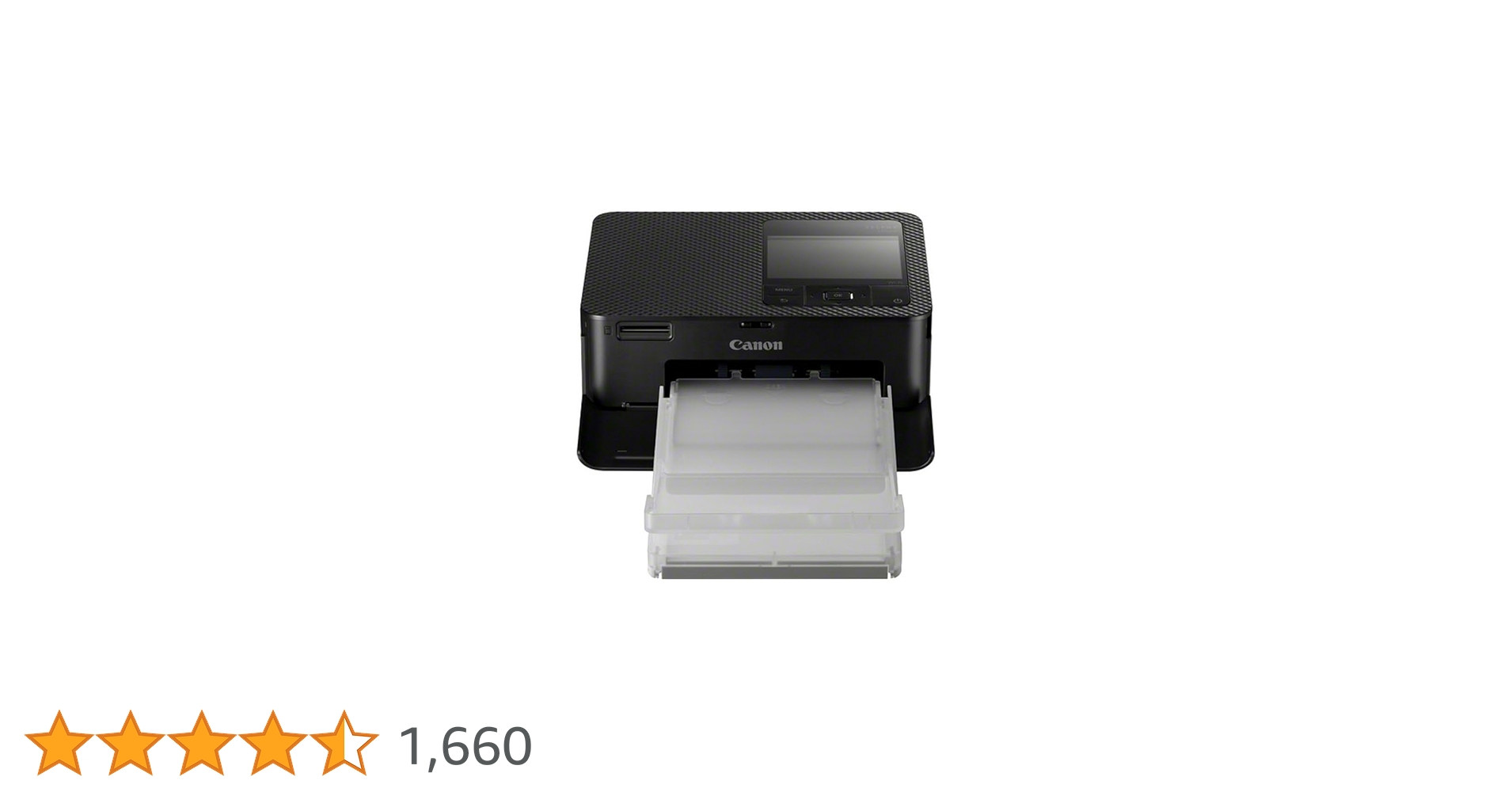 Amazon.co.jp: Canon Selphy Cp1500 Black/Impresora Fotográfica