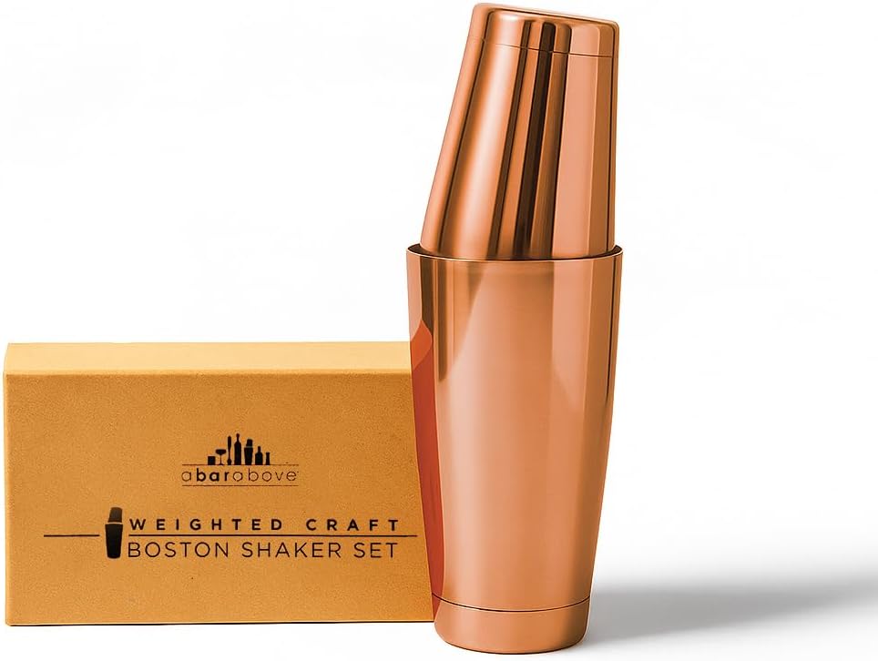 A Bar Above Boston Shaker - W/W - Antique Copper…