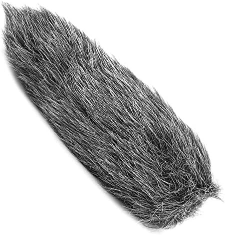 Microphone Furry Windscreen,Outdoor Wind Cover Muff Mic Wind Shield Fur Pop Filter,Windscreen Blocker Protection Cover for RODE VideoMic GO Microphone