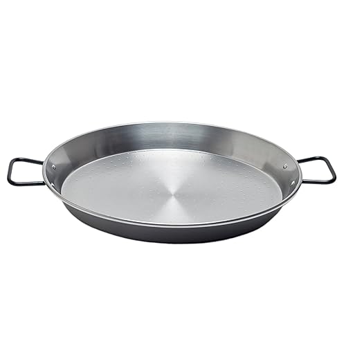 Garcima 20-Inch Pata Negra Restaurant Grade Paella Pan, 50cm