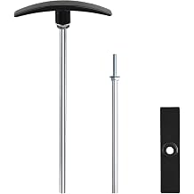RV Sewer Valve Handle 6  and 9 , Drain Valve Extension Stem Kit for Outback Campers and is Compatible with Camco Waste Valves and Other Standard Waste gate valves.