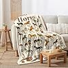 AuraCasa Horse Throw Blanket - Gift for Horse Lovers, Western Equestrian Decor for Girls & Women, Cowgirl Ranch Farmhouse for Couch Bed Dorm, 50'' x 60'', Birthday Christmas Mother's Day #1