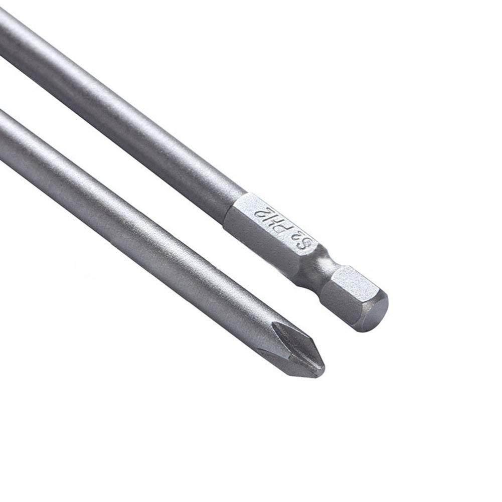Lot De 3 Tiges De Tournevis Magnétiques 150mm - PH2 1/4" - Marque Uxcell - Neuf