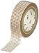 MT Washi Masking Tape, 1P DECO, Grid Milk Mocha , 15mm x 10m (MT01D324)
