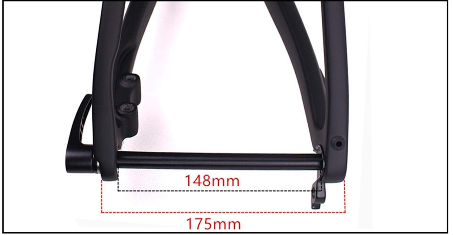 Fahrrad Schnellspanner Super Light Fahrrad Thru Axle Schnellspanner Aluminium Hinterrad Bratspieß for MTB Mountainbike Rahmen verwenden Größe 110 * 15/148 * 12