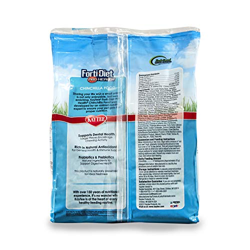 Kaytee Forti Diet Pro Health Small Animal Food For Chinchillas, 3-Pound - Image 5