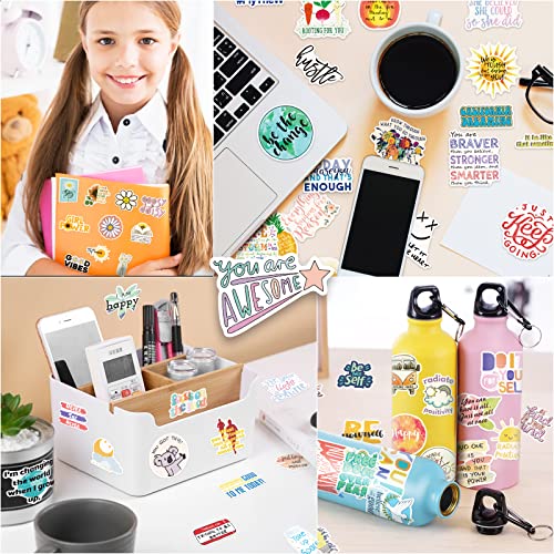 Lifebe 500 Pcs Inspirational Stickers For Water Bottles,Postive Stickers For Adults Students Kids,Motivational Affirmation Stickers For Laptop Scrapbooking Vision Boards #TOP5