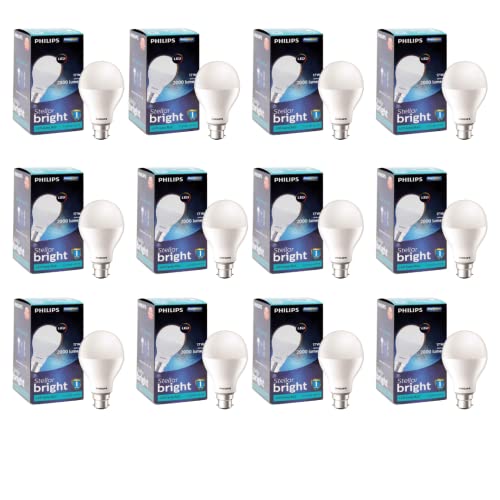 Image of PHILIPS 17-Watt LED Bulb (Cool Day Light) - Pack of 12
