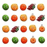 Die obst geformt charm set zart und exquisite, die dekorative und praktische.