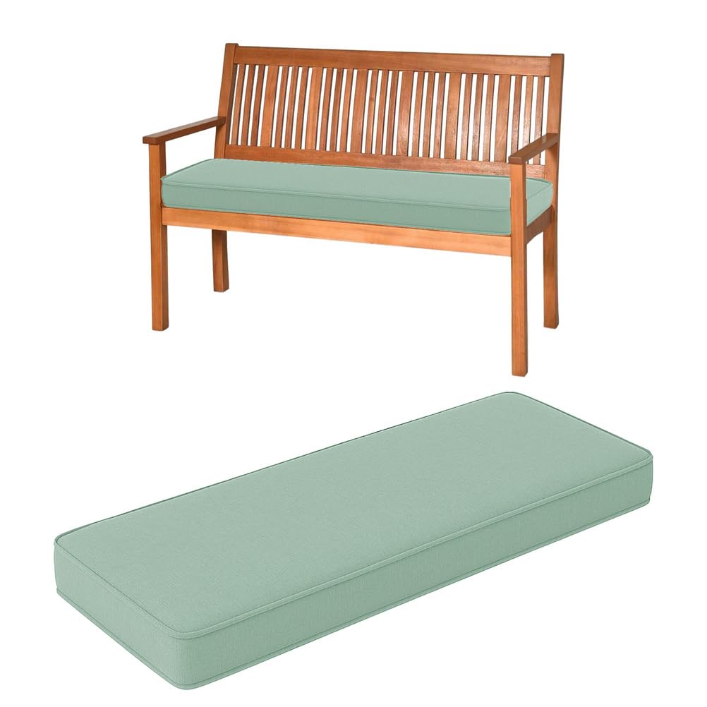 Coussin de banc de jardin lavable fini les assises dures et glissantes 150cm