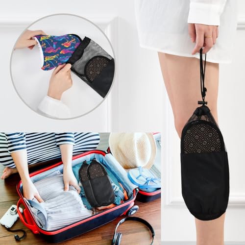 Women's Men's Fuzzy Slippers Cozy House Shoes Travel Warm Hockey Player Slippers4