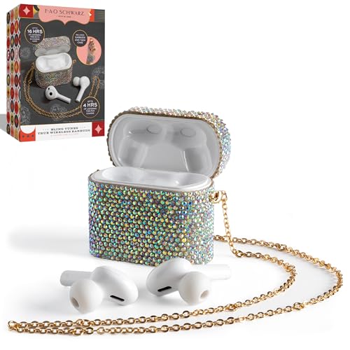 Image of FAO Schwarz Bling Tunes Wireless Fashion Earbuds with Charging Case