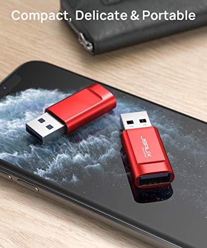 Jsaux Usb Data Blocker, (4-Pack) Usb-A Defender Only For Quick Charge, Protect Against Juice Jacking, Refuse Hacking Provide Safe Charging- Red #TOP6