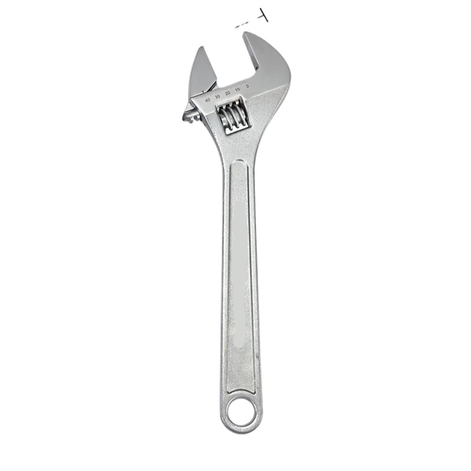 LUYSGBXR Adjustable Wrench Polished Finish Adjustable Wrench Set 8"/10"/12"/15" for Plumbing, Automotive Industrial(15 inch)