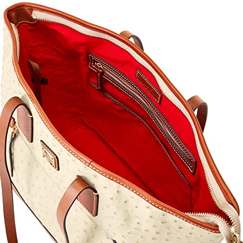 Dooney & Bourke Handbag, Ostrich Tote - Bone3
