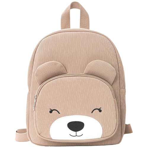 BSNRDX Enfant Sac à Dos Ours, Cadeau Bebe Mini Sac à Dos Teddy, Taille 25 cm, Bretelles réglables, Idée Cadeau