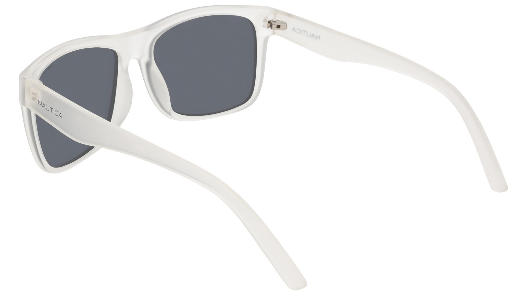 Nautica Men's Sunglasses N919SP - Matte Crystal with Polar Solid Blue Lens