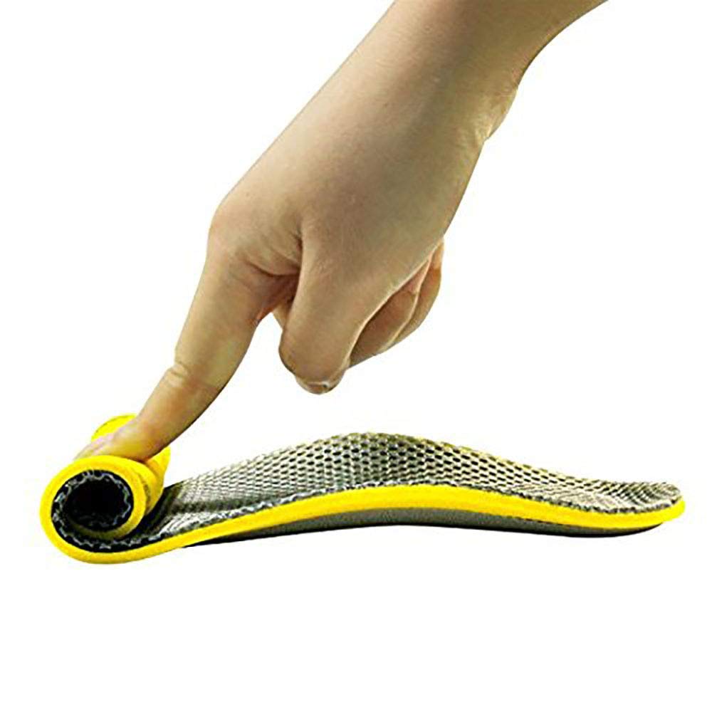 Pedimend™ - 4 supporti ortopedici per arco plantare, solette per scarpe, solette sportive quotidiane per fascite plantare a piede piatto, unisex (L)