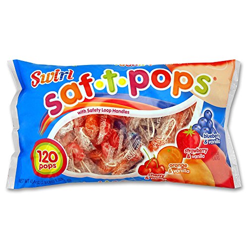Spangler Saf-T-Pops, 120-Count