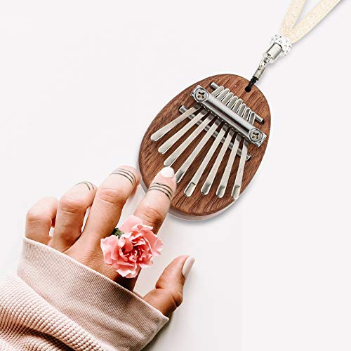 BIENKA 1 Set Mini Kalimba 8 Touches Portable Doigt Pouce Piano Mini Piano Instruments De Musique Professionnel Débutants… - Les Beatles, Paul McCartney, John Lennon, RIngo Starr, George Harrison BIENKA 1 Set Mini Kalimba 8 Touches Portable Doigt Pouce Piano Mini Piano Instruments De Musique Professionnel Débutants… – Image 6