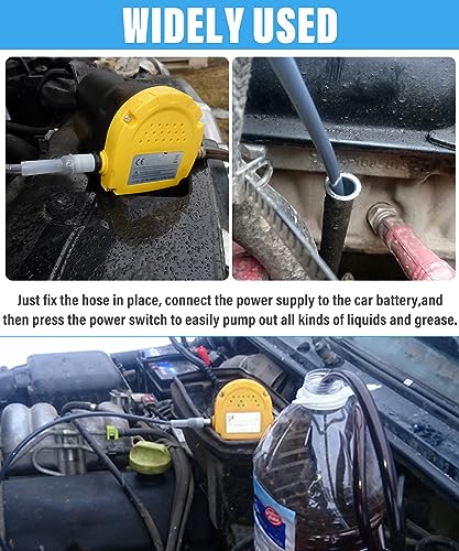 image for Qziulr Zlirfy Oil Change Pump Extractor,12V 60W Oil Fluid Pump Extract