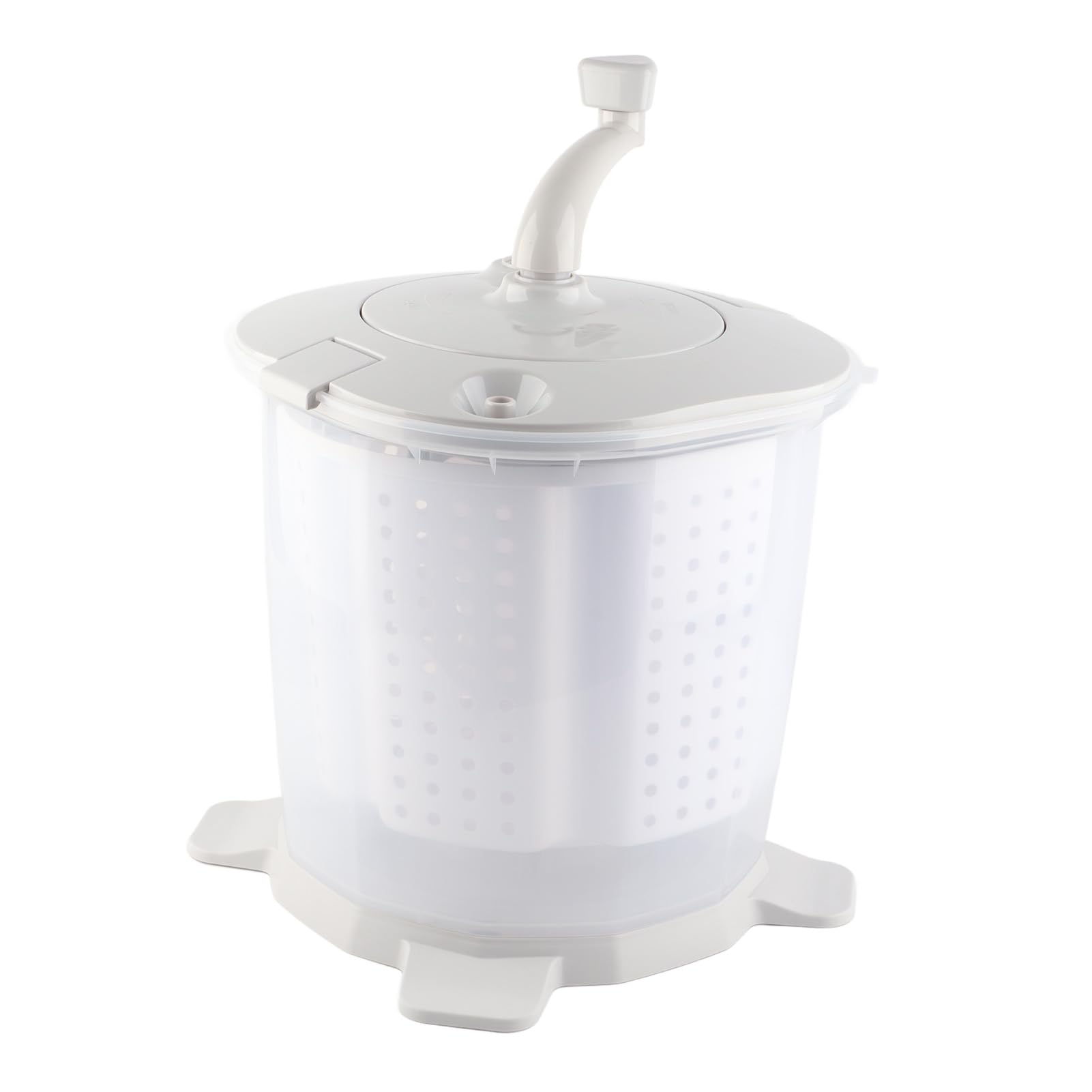Asixxsix Mini Lavadora Portátil, Manual de Lavadora Multifuncional de 1200 Rpm, de Ropa Interior Con Cesta de Deshidratacia para Hogar, Dormitorio, Apartamero, RV