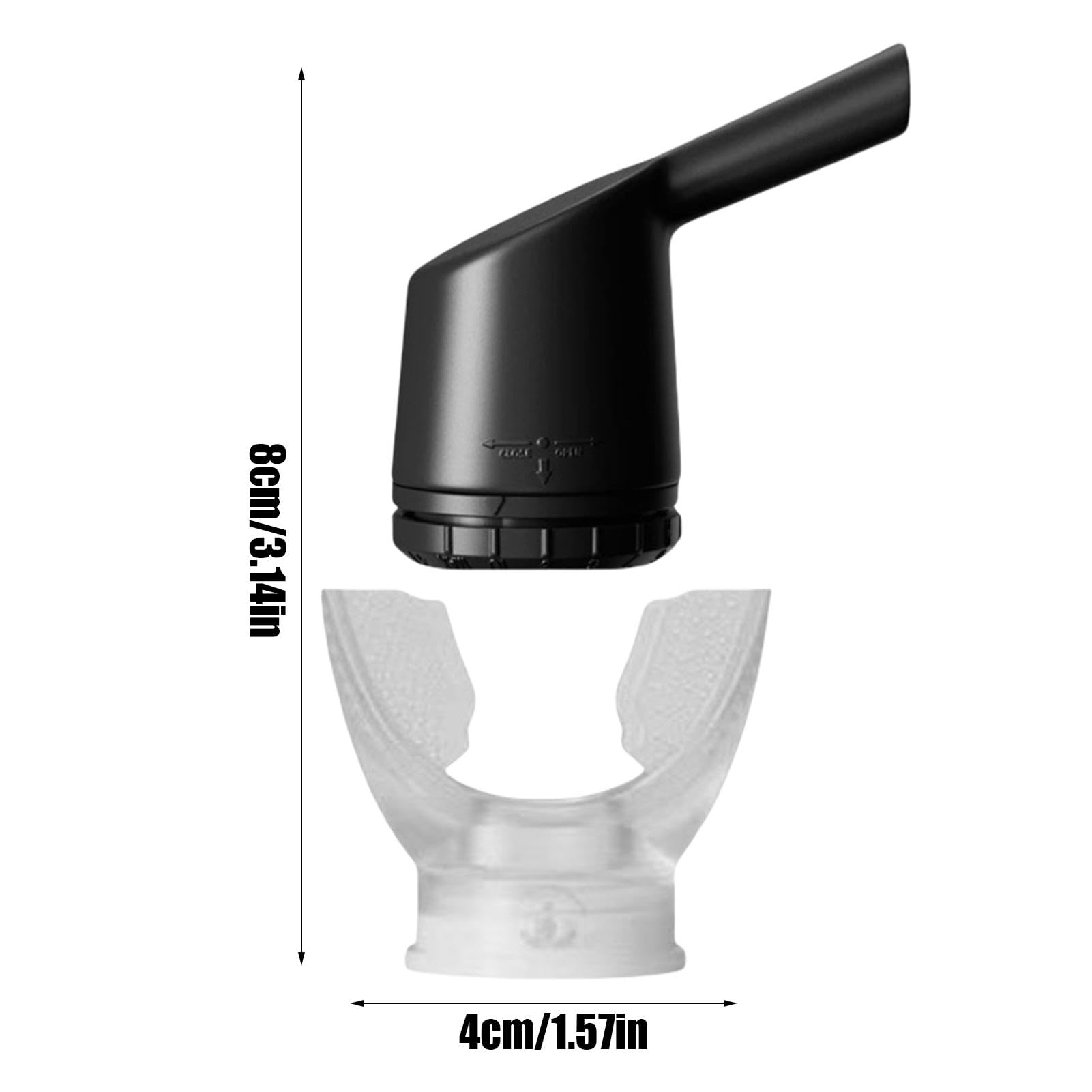 Apparecchio Per Esercizio Respiratorio, Trainer Per Capacità Polmonare, Regolabile, Portatile, In Silicone E PC, Per Casa E Palestra