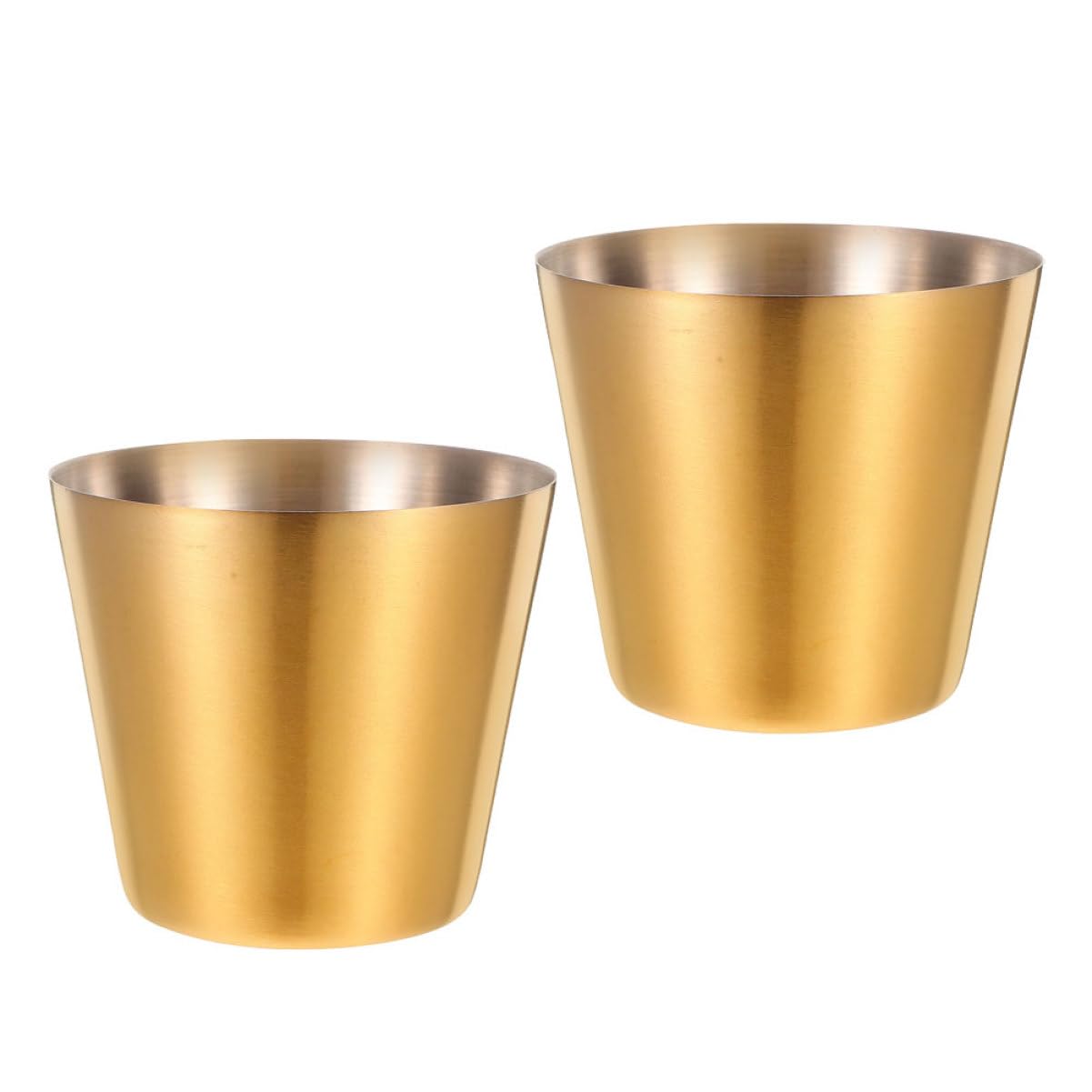 Tasses en acier inoxydable incassables éliminant le plastique pour boissons et jus
