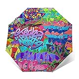 Einzigartiges, umgekehrtes, faltbares Design: Dieser umgekehrte Regenschirm hat ein umgekehrtes Design. Wenn Sie ihn schließen, befindet sich der nasse Teil im Inneren des Regenschirms und verhindert, dass Wasser tropft, und es wird nicht nass werden, wenn Sie in und aus dem Auto steigen. Sie müssen sich keine Sorgen machen, dass dieser automatische Reiseschirm Ihren Boden und Ihre Matte nass macht.