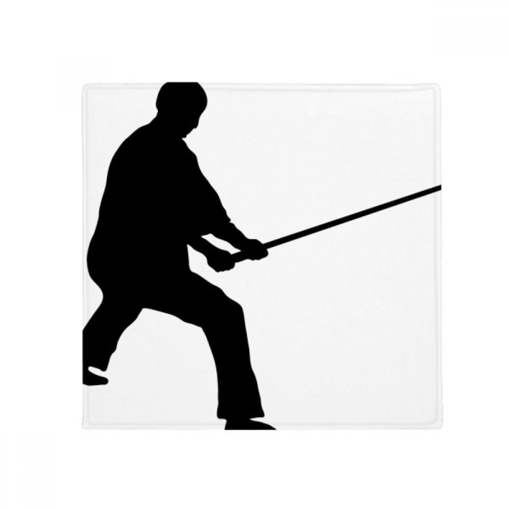 Tapis de sol pet Shaolin d'arts martiaux de 60cm, tapis de bain rond et décoration cuisine