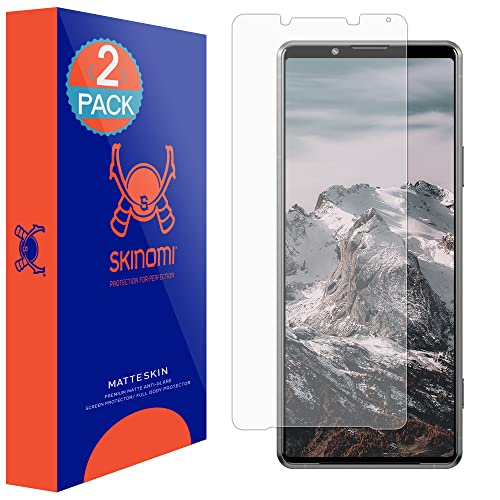 Skinomi Matte Screen Protector Compatible with Sony Xperia Pro-I(2-Pack) Anti-Glare Matte Skin TPU Anti-Bubble Film