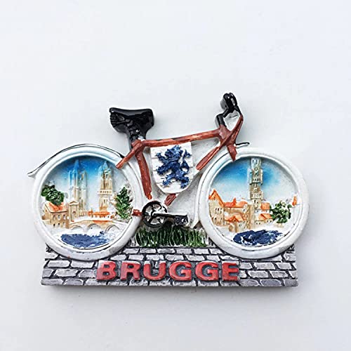 Imán de Resina 3D Souvenir Viaje Bruselas Bélgica miniatura 2