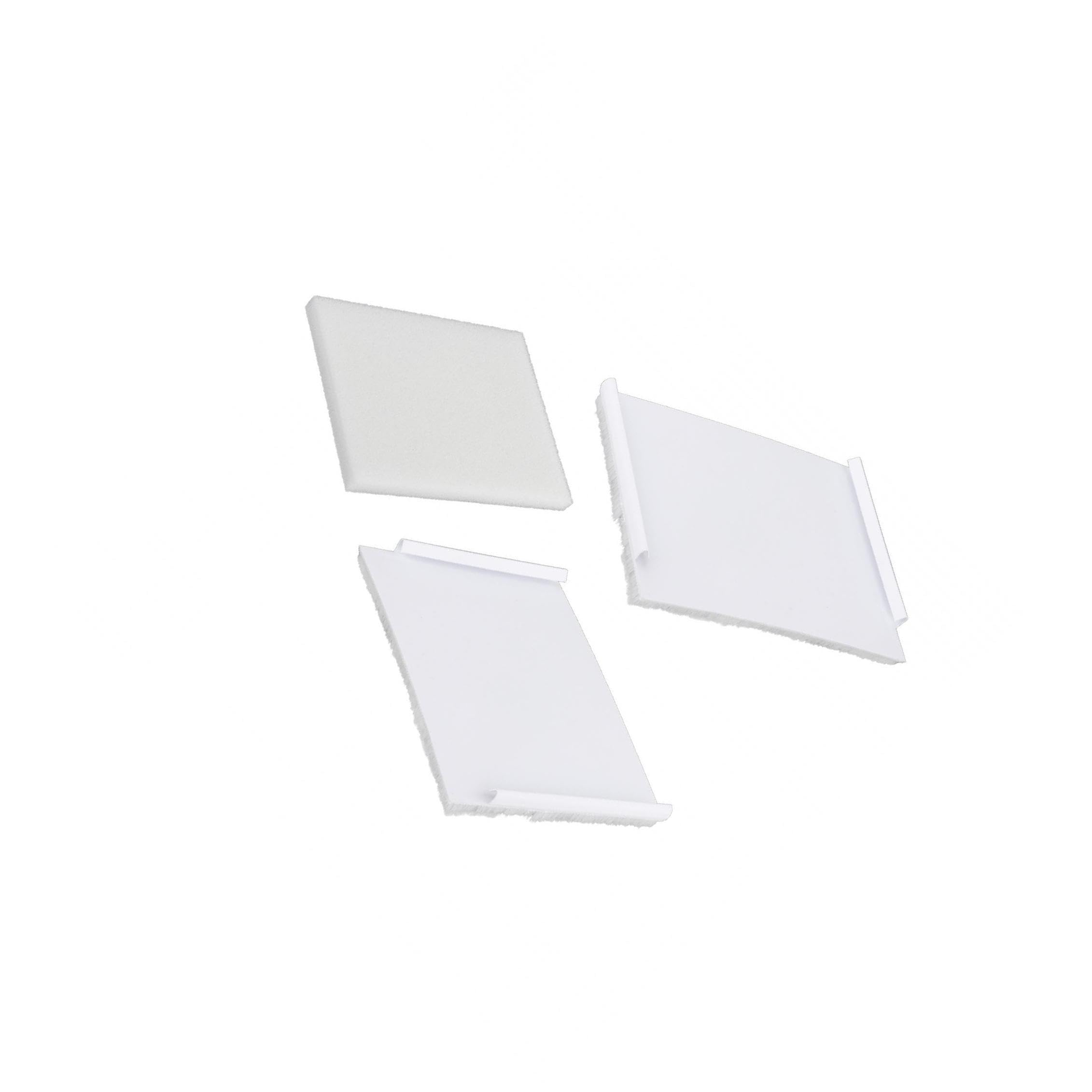 TWISAXC Durable and Lightweight Replacement Pads for Paint Edger Support Efficient Edge Painting Making Tasks Effortless and Neat Window Pad Refills for Paint Edger Corner