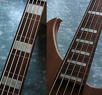 Amazon | Jockomo ジャズベース ブロック(ホワイトパール) 5弦ベース用