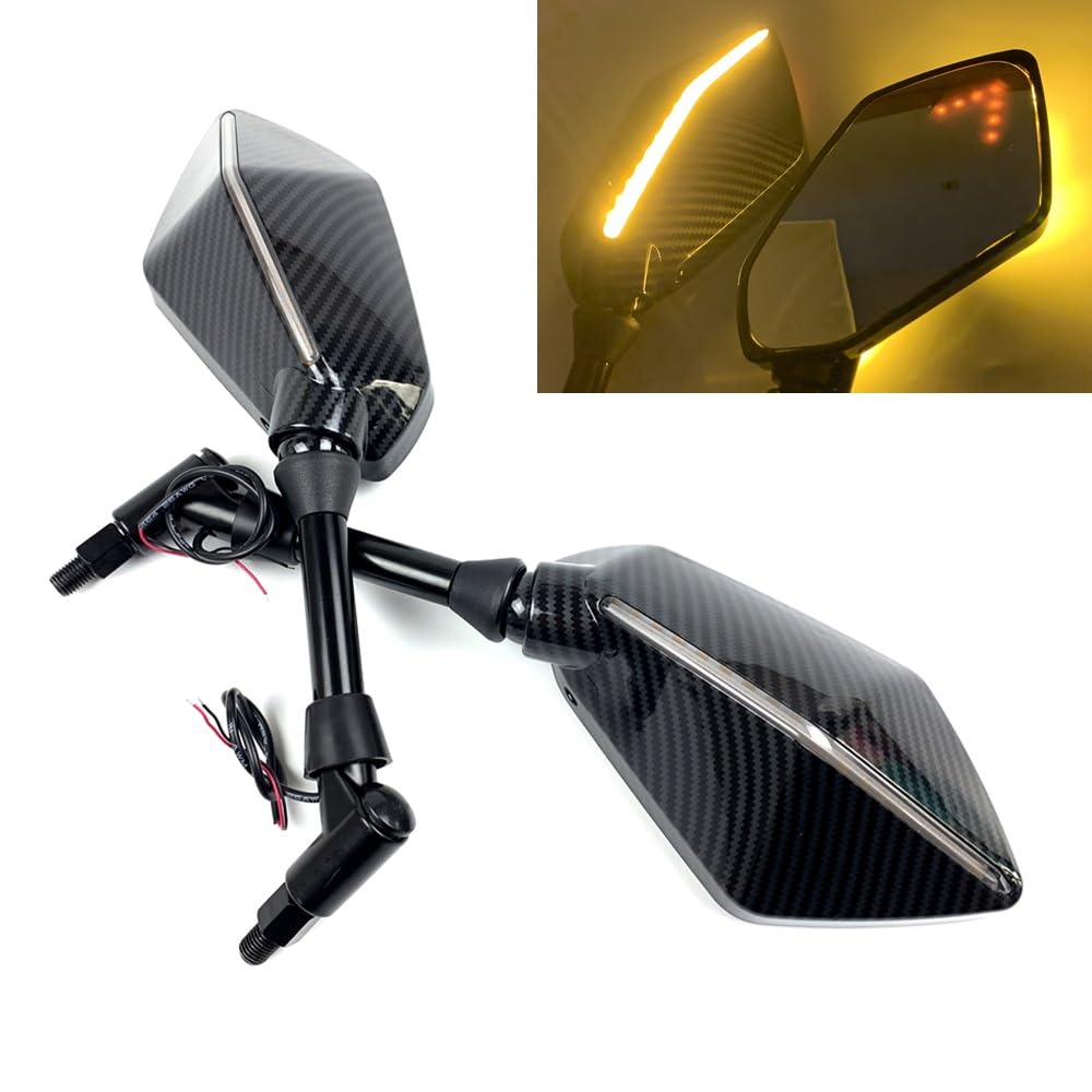 Moto Lusterko końcówkowe kierownicy Motocyklowa k Pasuje Do Bmw R1200gs R1200GS R1200RT Uniwersalny 10mm Światło Do Motocykla Lusterko Wsteczne Lusterka Wsteczne Obudowa Boczna