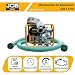JCB Benzin-Wasserpumpe Komplettset JCB-WP80P24/KPL 7,5 PS | Klarwasserpumpe | 5 m Saugschlauch 3" | 20 m | CNBOP Druckschlauch | 2x Storz 75 mm | 966 l/min