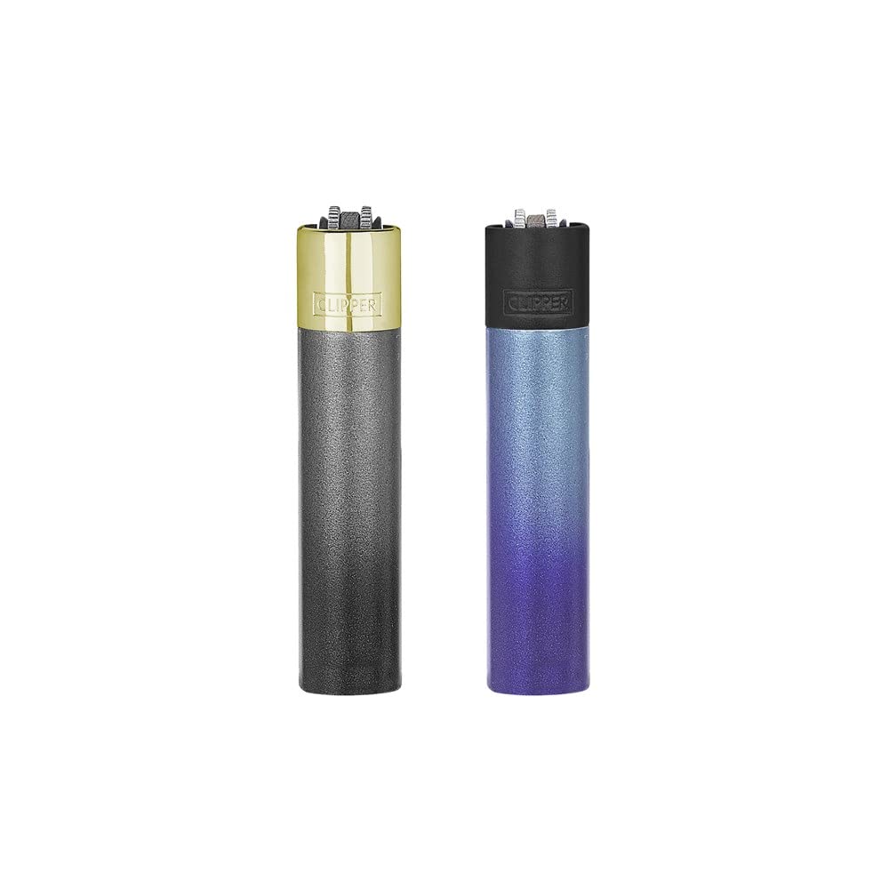 CLIPPER METAL FLINT LIGHTER - ICONIC GRADIENT - [Limited Edition] - Finish Gift Tin NEW ! RARE (ASSORTED DESIGN SEND OUT)