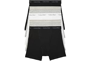 Calvin Klein Men's Cotton Classics 5-Pack Boxer Brief Underwear