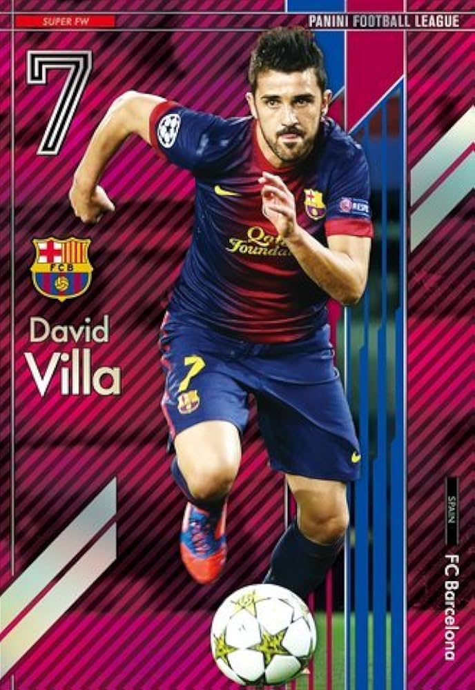 Amazon | 【パニーニフットボールリーグ】 SUPER ダビド・ビジャ