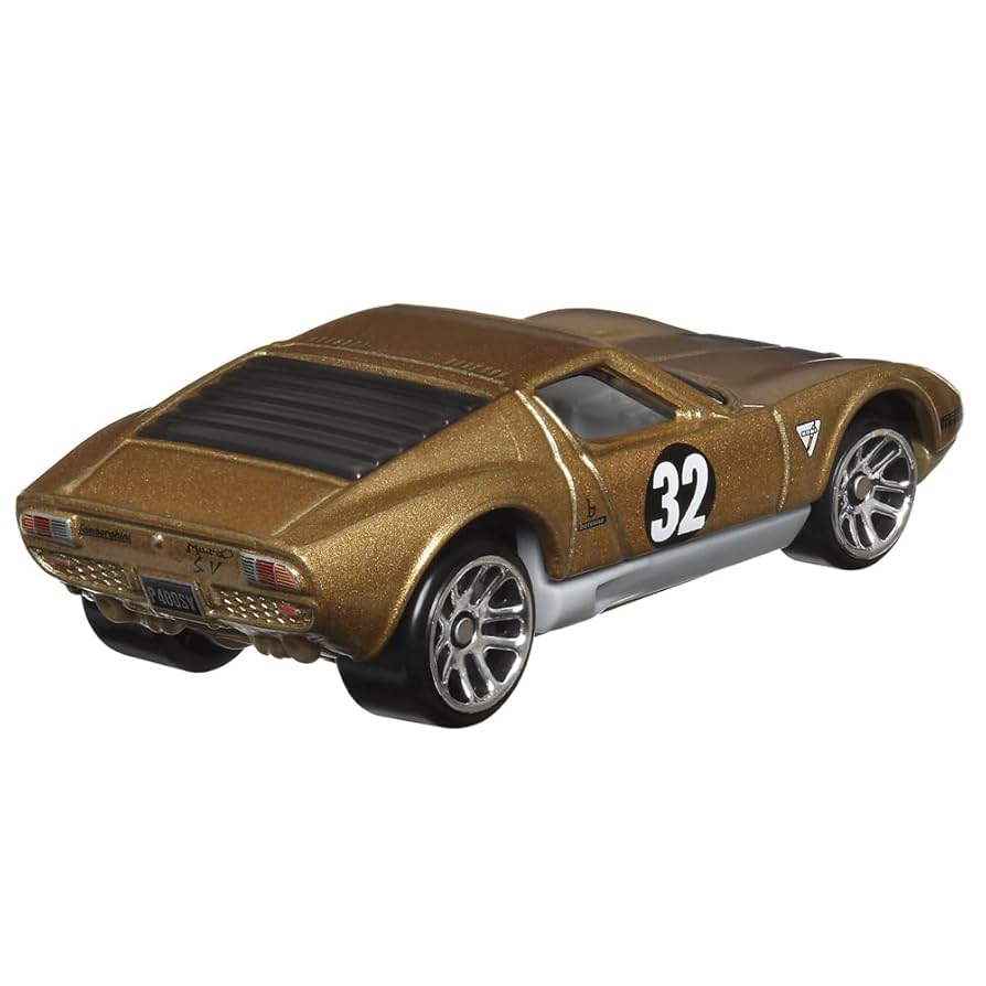 〈Hot Wheels〉1967 LAMBORGHINI MIURA P400 Amazon.com: Hot Wheels id '71 Lamborghini Miura P400 SV
