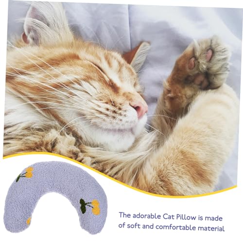 Toddmomy 2 Unidades travesseiro de estimação Almofada de pescoço brinquedos brinquedo travesseiro de