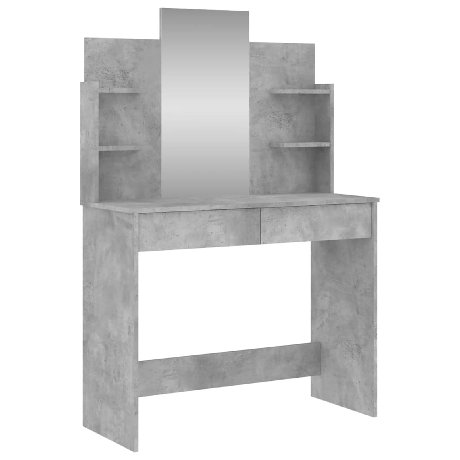 wayfair grey dressing table Furniture 5147 _S_Hg Dressing Table Boluwatife Grey Hgl + Mirror + Stool by Wayfair