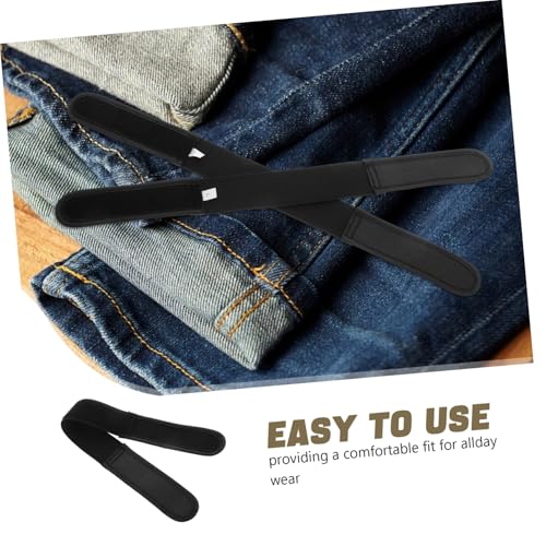 Invisible Elastic Belt for Men Women No Buckle Stretch Waistband Hook and Loop Closure Stylish Everyday Use3